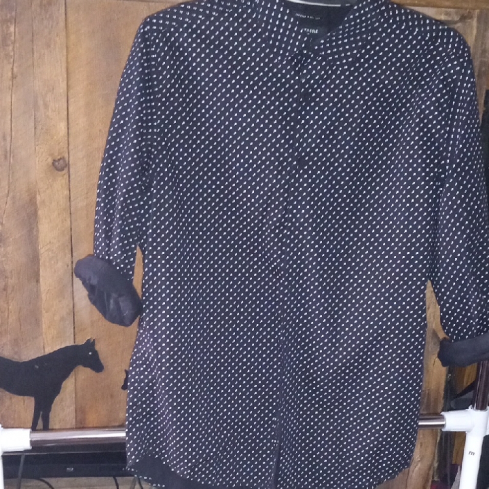 Kenneth Cole Black Slim Fit Shirt